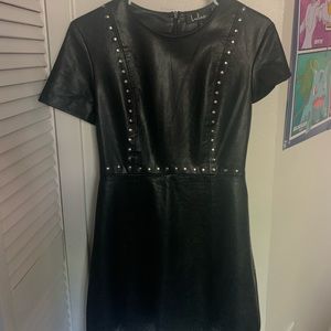 Chic Leather Dress